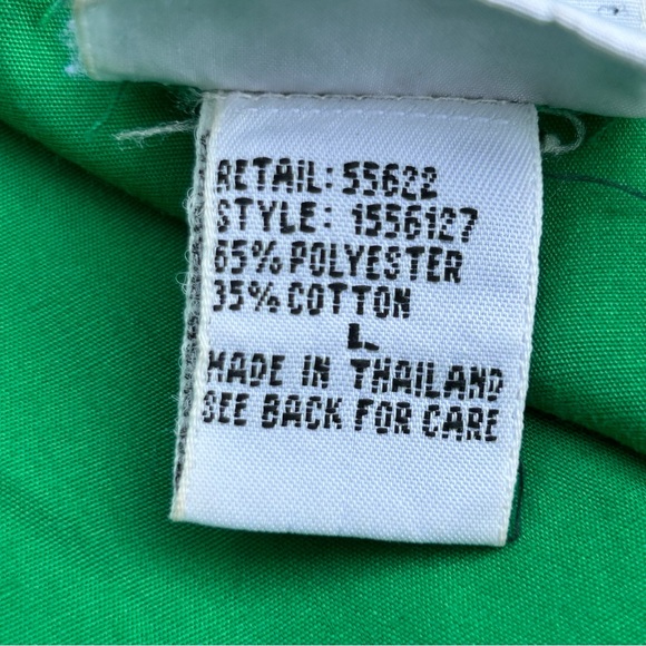 Koret GREEN Snap & Zip Spring Jacket | Size Large - Picture 11 of 11